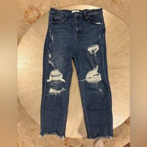 Risen Dark Blue Jeans 1X